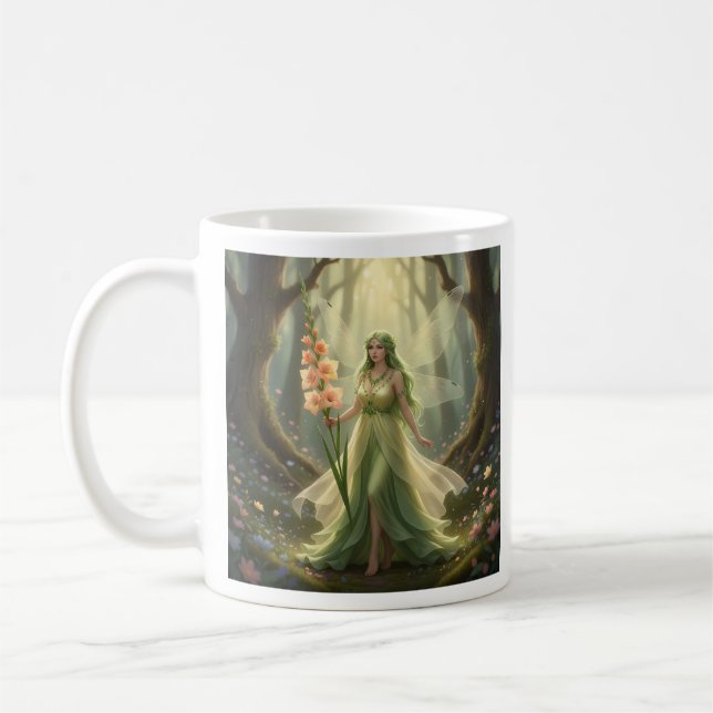 Caneca De Café Belo August Peridot Fairy (Esquerda)