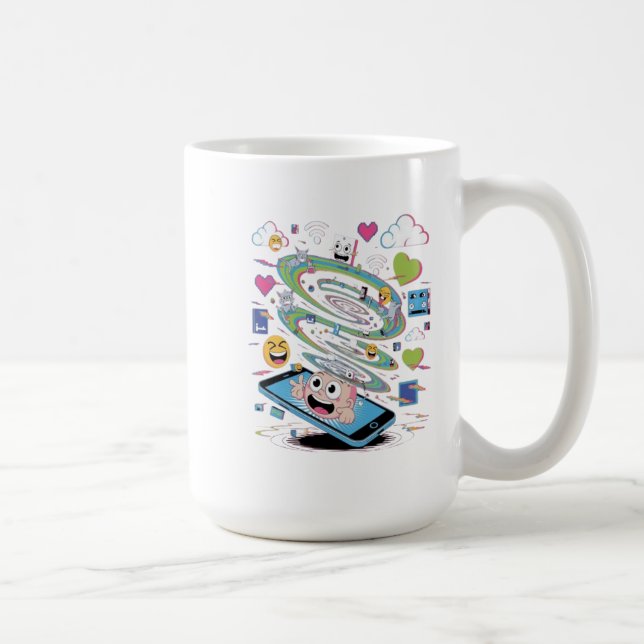 Caneca De Café Belo Caos  (Direita)