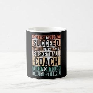 Caneca De Café Belo Design de basquete