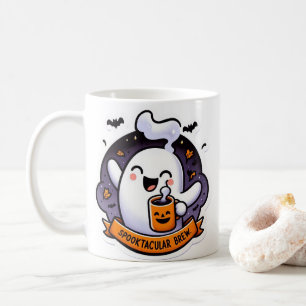 Caneca De Café Belo e engraçado Boo com o Halloween Pun Mug