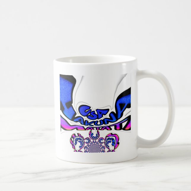 Caneca De Café Belo e impressionante texto divertido dos EUA, pad (Direita)