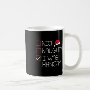 Caneca De Café Belo e travesso Natal Pajama Engraçado Humor X