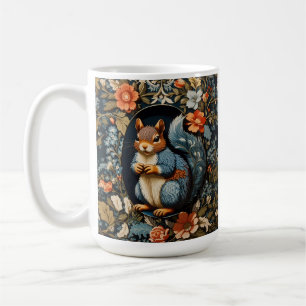 Caneca De Café Belo esquilo William Morris Inspirado