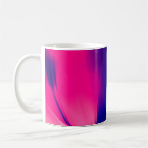 Caneca De Café belo fundo futurista abstrato elegante