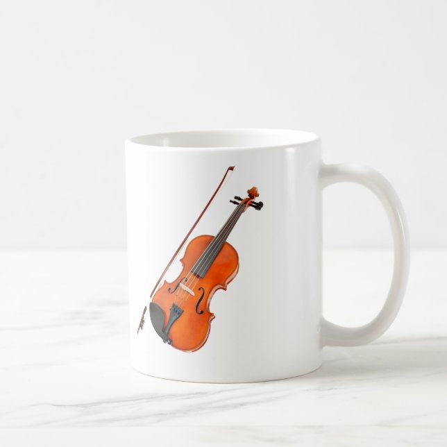 Caneca De Café Belo Instrumento Musical Viola (Direita)