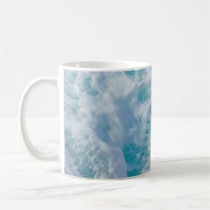 Caneca De Café belo mar espuma 