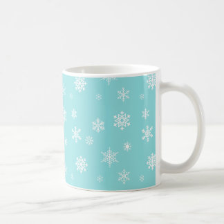Caneca De Café Belo padrão de floco de neve