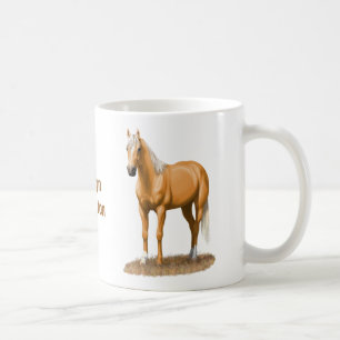 Caneca De Café Belo Palomino Quarter Horse Stallion