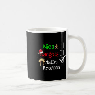 Caneca De Café Belo Papais noeis Nativos Americanos Pijam de Nata