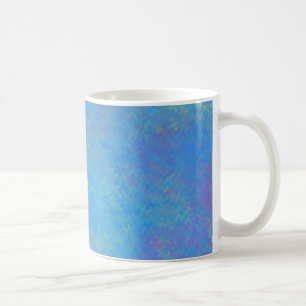 Caneca De Café Belo Papel Azul Marcado