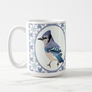 Caneca De Café Belo Pássaro Azul