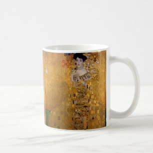 Caneca De Café Belo retrato de uma senhora de Gustav Klimt,Deco