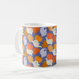Caneca De Café Belo Retro de Halloween