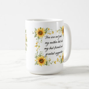 Caneca De Café Belo Sentimento para Envoltório de Mãe