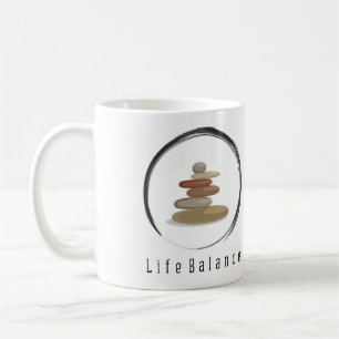 Caneca De Café Belo Símbolo de uma Vida Equilibrada