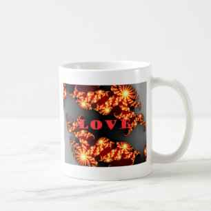 Caneca De Café Belo universo colorido maravilhoso Texto de amor