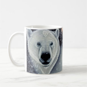 Caneca De Café Belo Urso Polar