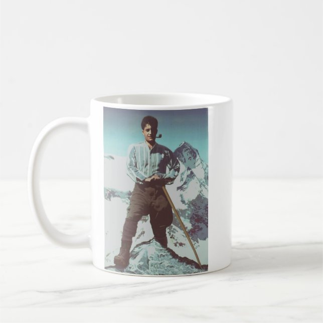 Caneca De Café Bem-aventurado Pier Giorgio Frassati (Esquerda)