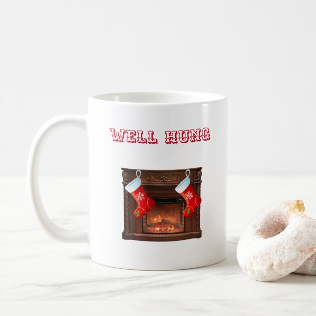 CANECA DE CAFÉ BEM HUNG HOLIDAY MUG (Com Donut)