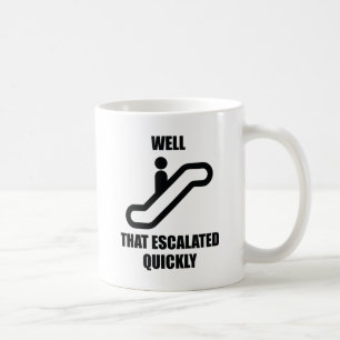 Caneca De Café Bem, Isso Aumentou Rapidamente