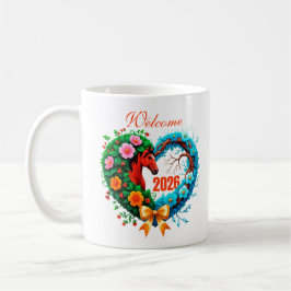 Caneca De Café Bem-vindo 2026