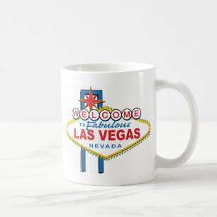 Caneca De Café Bem-vindo a Las-Vegas