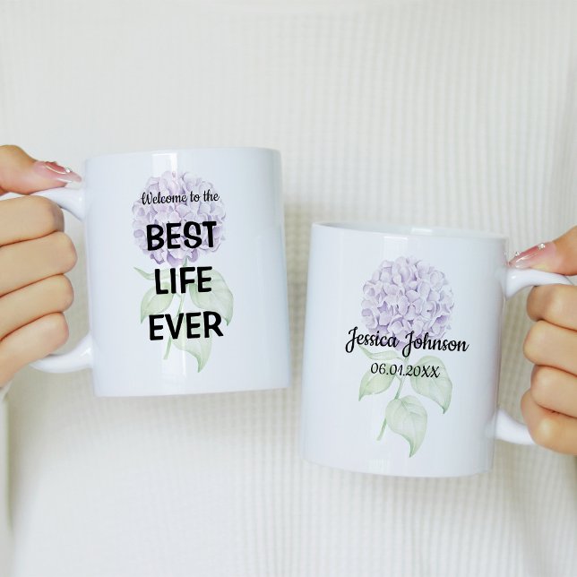 Caneca De Café Bem-vindo à Melhor Vida de Sempre (Criador carregado)