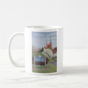 Caneca De Café Bem-vindo a Portland, Maine