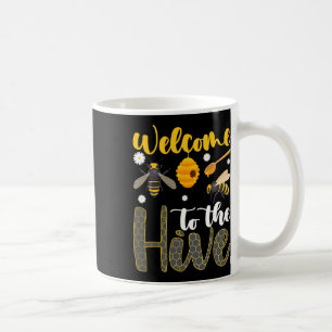 Caneca De Café Bem-vindo à Professora de Abelhas da Colmeia de Vo