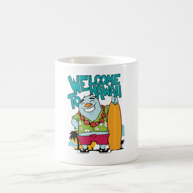 Caneca De Café Bem-vindo ao Havaí (Centro)