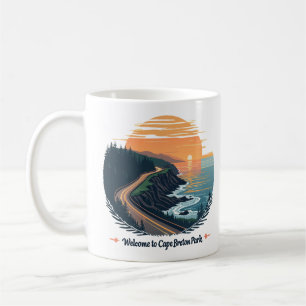 Caneca De Café Bem-vindo ao Parque Nacional das Terras Altas de C