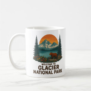 Caneca De Café Bem-vindo ao Parque Nacional dos EUA da Embroiderm