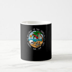 Caneca De Café Bem-vindo ao Tropical