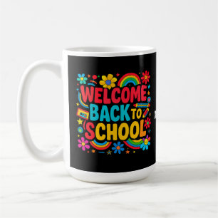 Caneca De Café Bem-vindo de volta à Apreciação dos Professores
