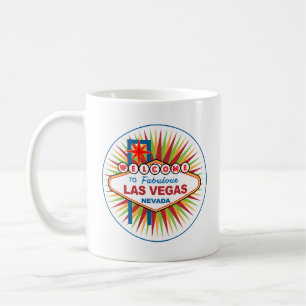 Caneca De Café Bem-vindos a Las Vegas Nevada