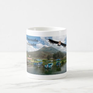 Caneca De Café Bem-vindos ao Equador