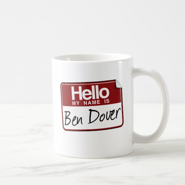 CANECA DE CAFÉ BEN DOVER (Direita)