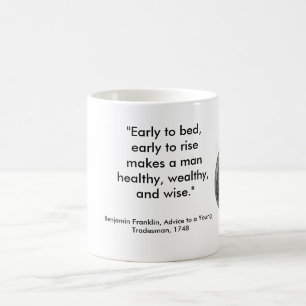 Caneca De Café Ben Franklin Mug