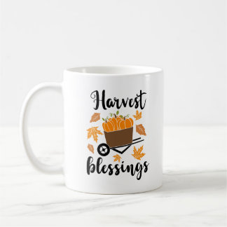 Caneca De Café Bênçãos da Colheita Personalizado