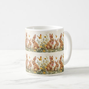 Caneca De Café Bênçãos da Páscoa: Delícias do Primavera