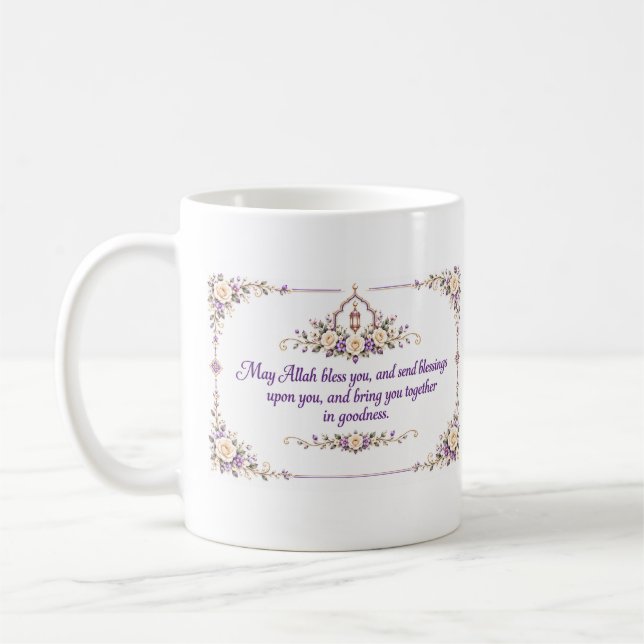 Caneca De Café Bênçãos de Casamento  (Esquerda)
