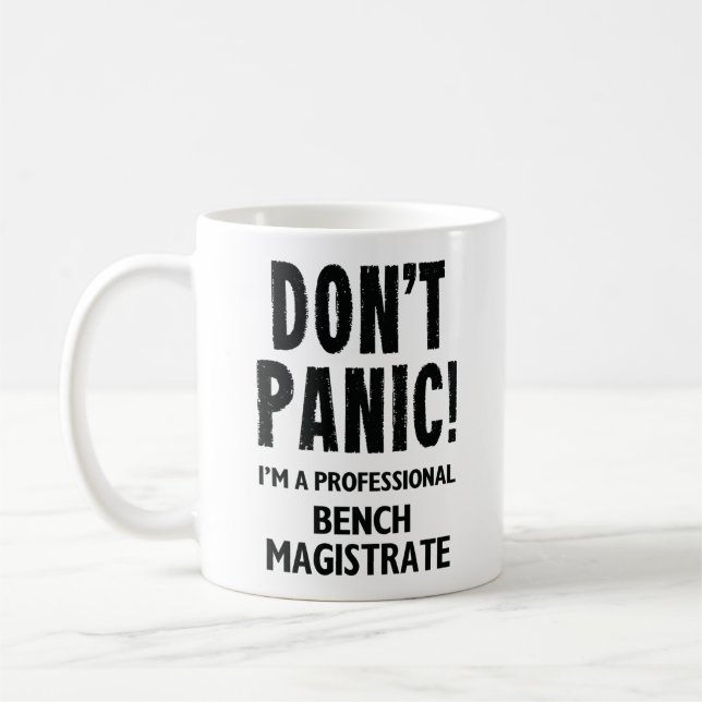 Caneca De Café Bench Magistrate (Esquerda)