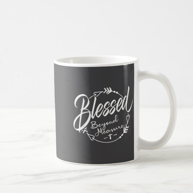 Caneca De Café Bendito - Além da Medida  (Direita)