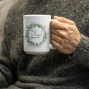 Caneca De Café Bendito Além da Medida-Fé