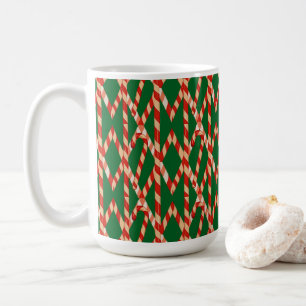 Caneca De Café Bengala Listrada em Forma de Cana