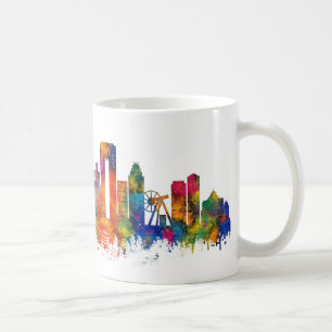 Caneca De Café Benidorm Espanha Skyline