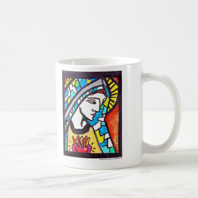 Caneca De Café Bens da Virgem Maria (Direita)