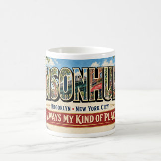 Caneca De Café Bensonhurst Brooklyn Nova York