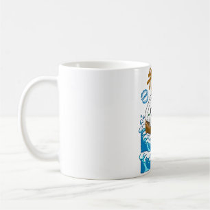 Caneca De Café Bento na onda