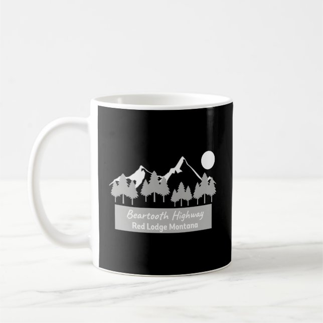 Caneca De Café Beooth Highway Red Lodge (Esquerda)